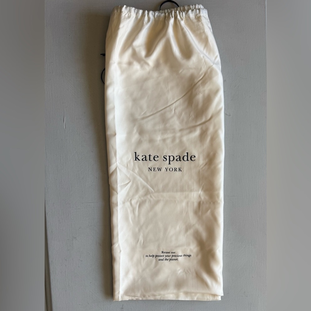 NEW Extra Large Kate Spade Drawstring Dust Bag 29.5" x 36"